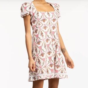 SMITH & QUINN The Lauren Dress in Garden View Cap Sleeve Womens Small NWOT